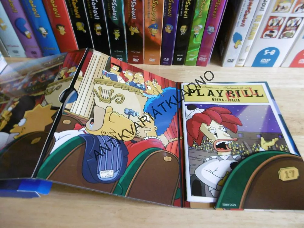 SIMPSONOVI, KOMPLETNÍ SEDMNÁCTÁ SÉRIE, 3 DVD FILM