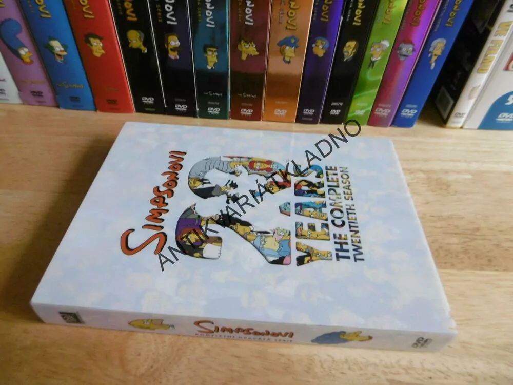SIMPSONOVI, KOMPLETNÍ DVACÁTÁ SÉRIE, 3 DVD FILM