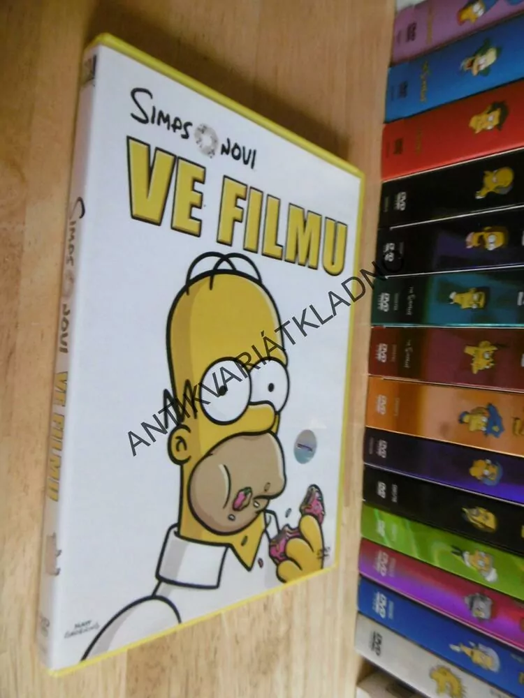 SIMPSONOVI VE FILMU, DVD FILM