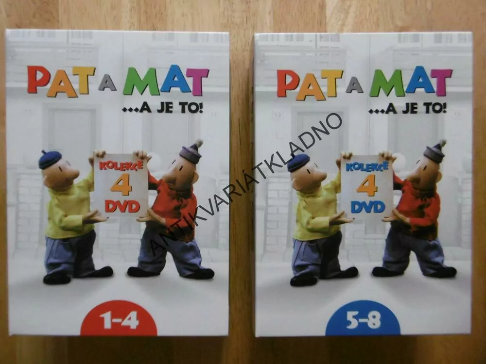PAT A MAT, ...A JE TO!, 8 DVD FILM
