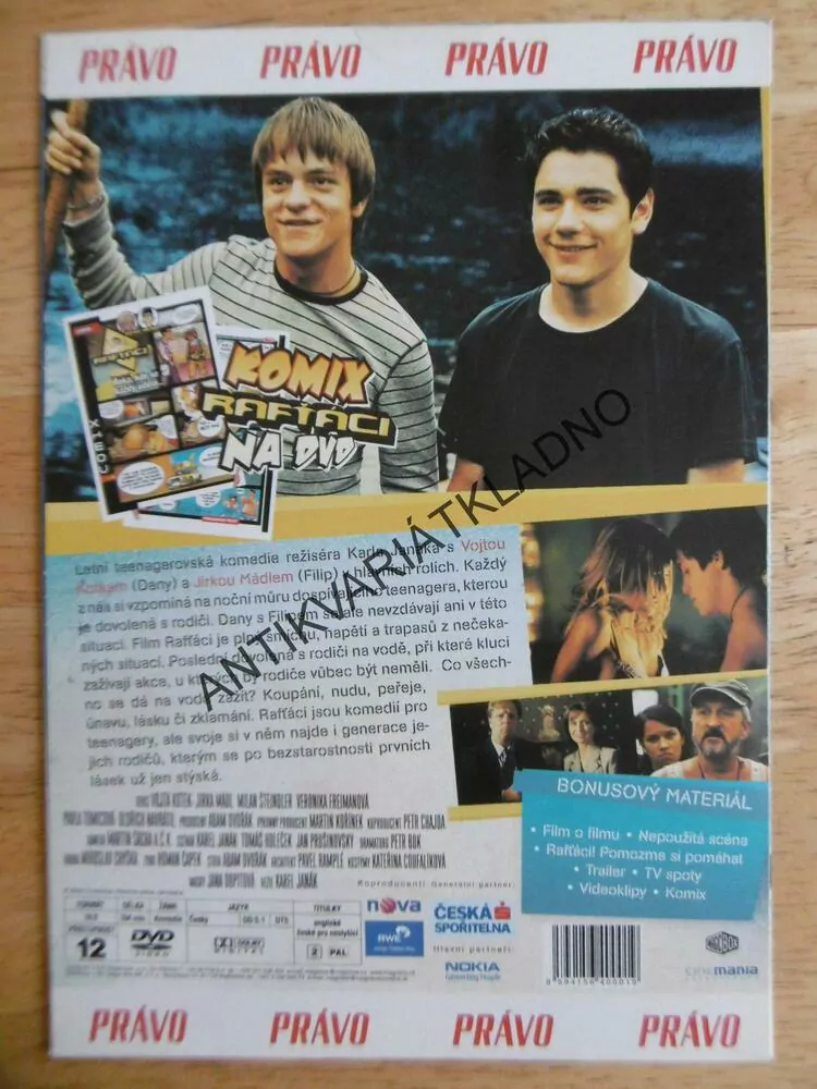 RAFŤÁCI, DVD FILM  ČR