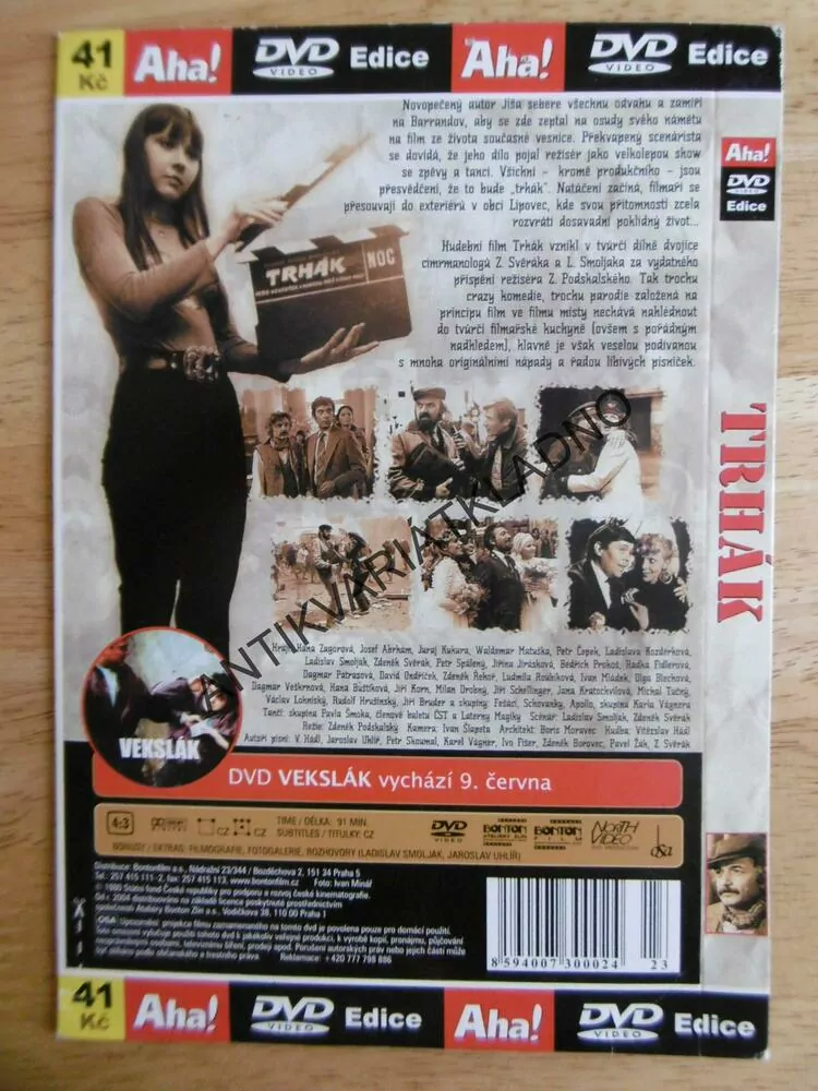 TRHÁK, DVD FILM