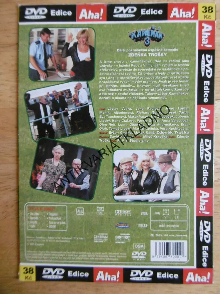 KAMEŇÁK 3., DVD FILM KOMEDIE