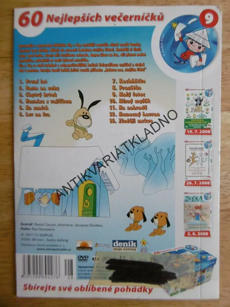 TIP A TAP, STRÝČEK FIDO, DVD FILM