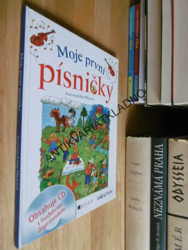 MOJE PRVNÍ PÍSNIČKY, EDITA PLICKOVÁ, bez CD, **an