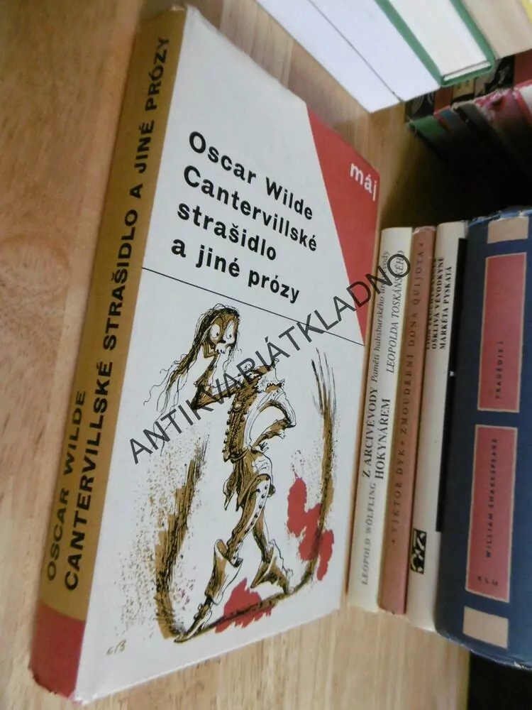 CANTERVILLSKÉ STRAŠIDLO A JINÉ PRÓZY, OSCAR WILDE, CYRIL BOUDA, 1965, **an