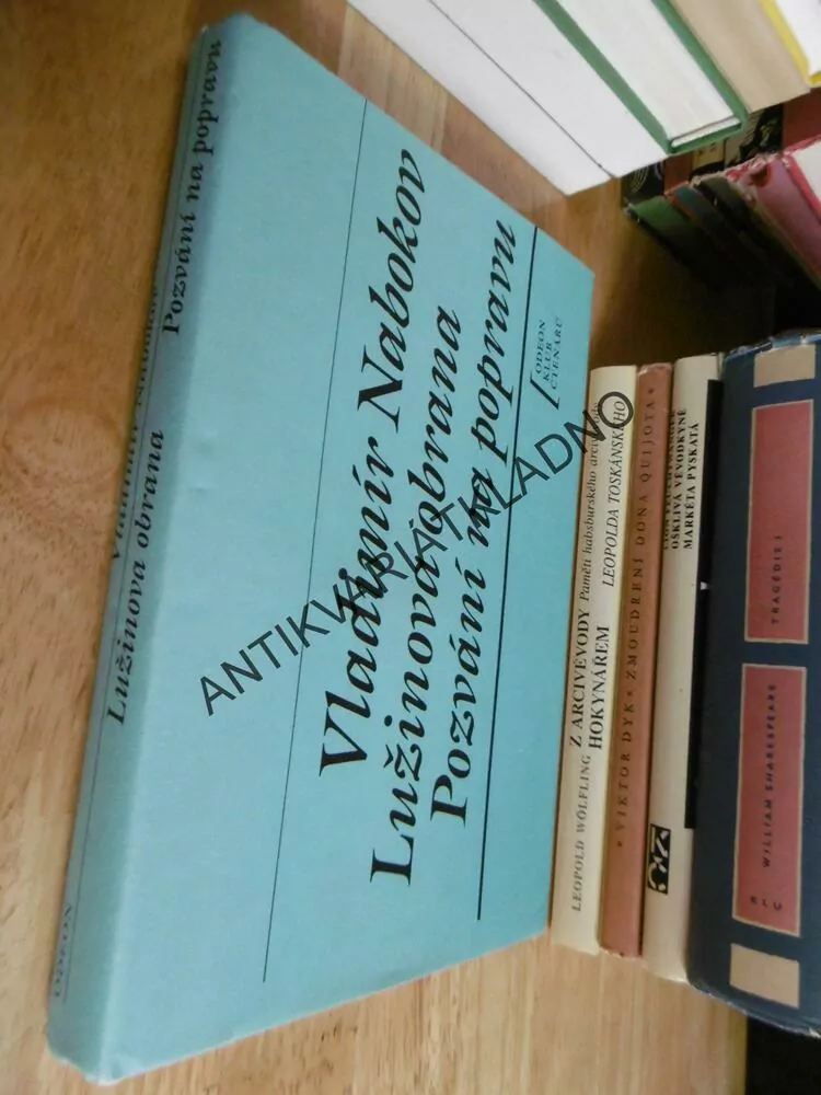 LUŽINOVA OBRANA, POZVÁNÍ NA POPRAVU, VLADIMÍR NABOKOV,