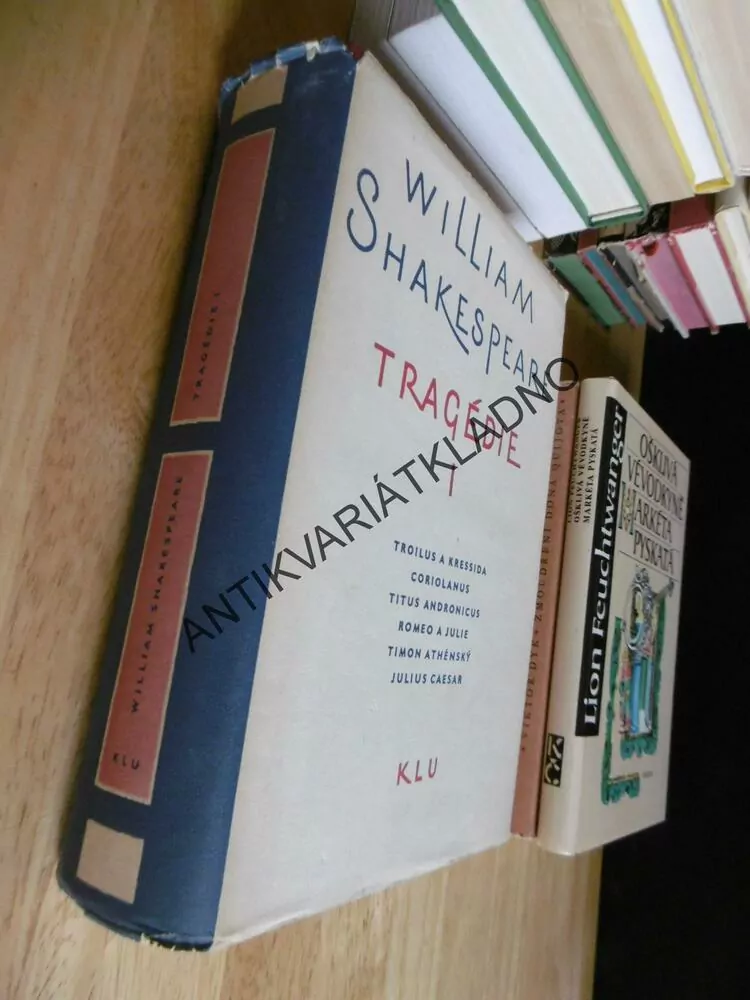 TRAGÉDIE 1., WILLIAM SHAKESPEARE, **an