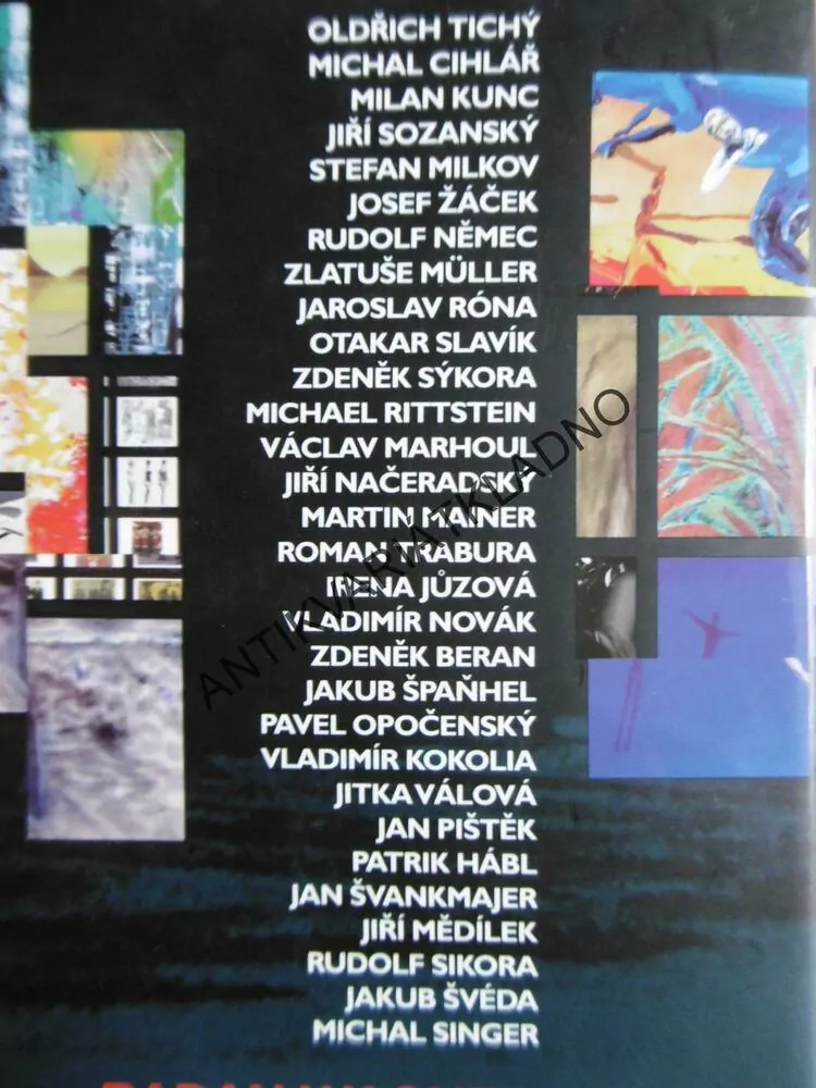 NEOČEKÁVANÉ NÁHODY, RADAN WAGNER, TŘICET ROZHOVORŮ O UMĚNÍ , UMĚNÍ VÝTVARNÉ, **an