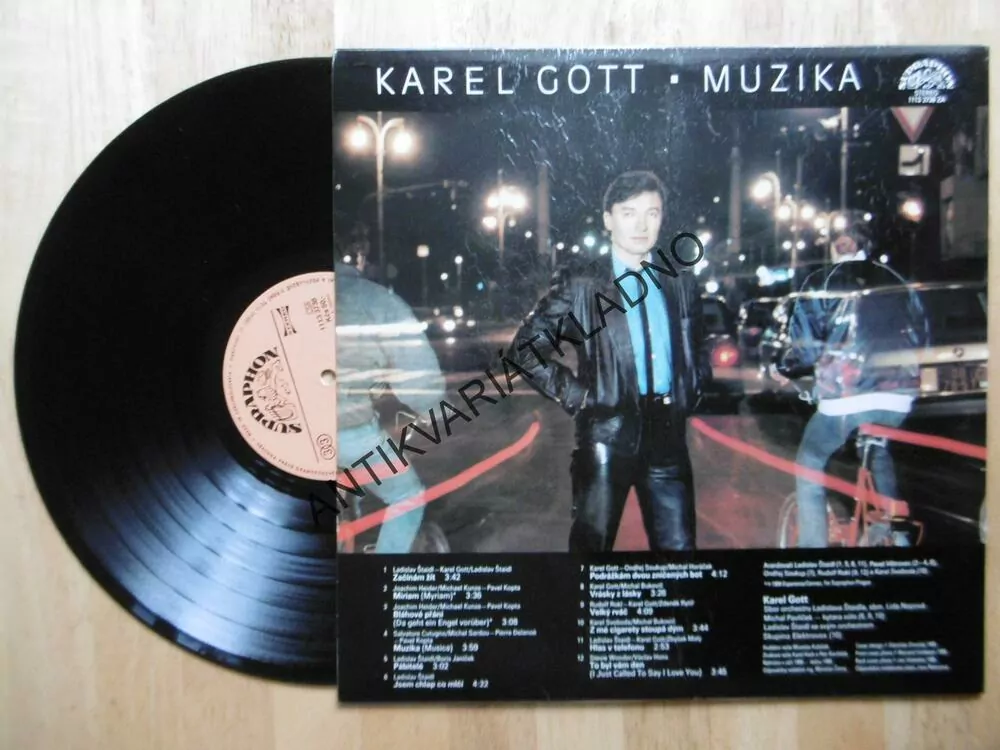 KAREL GOTT, MUZIKA, GRAMODESKA 