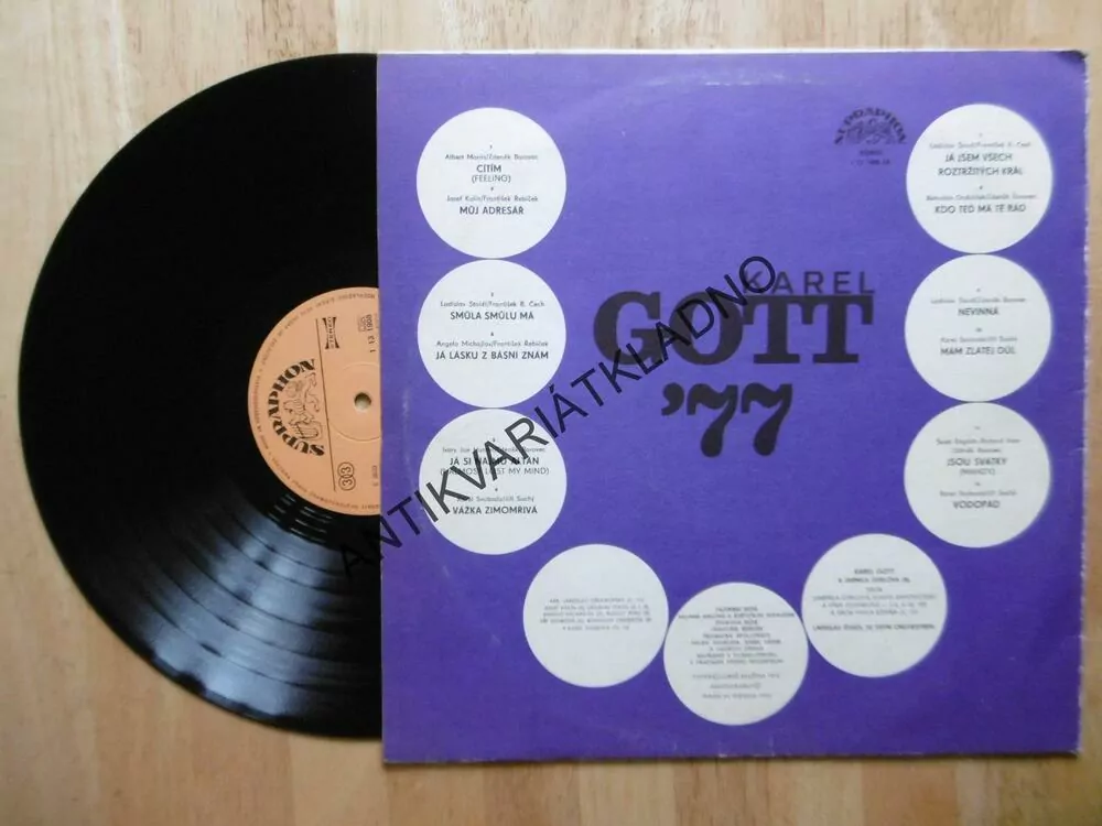 GRAMODESKA - KAREL GOTT, ´77