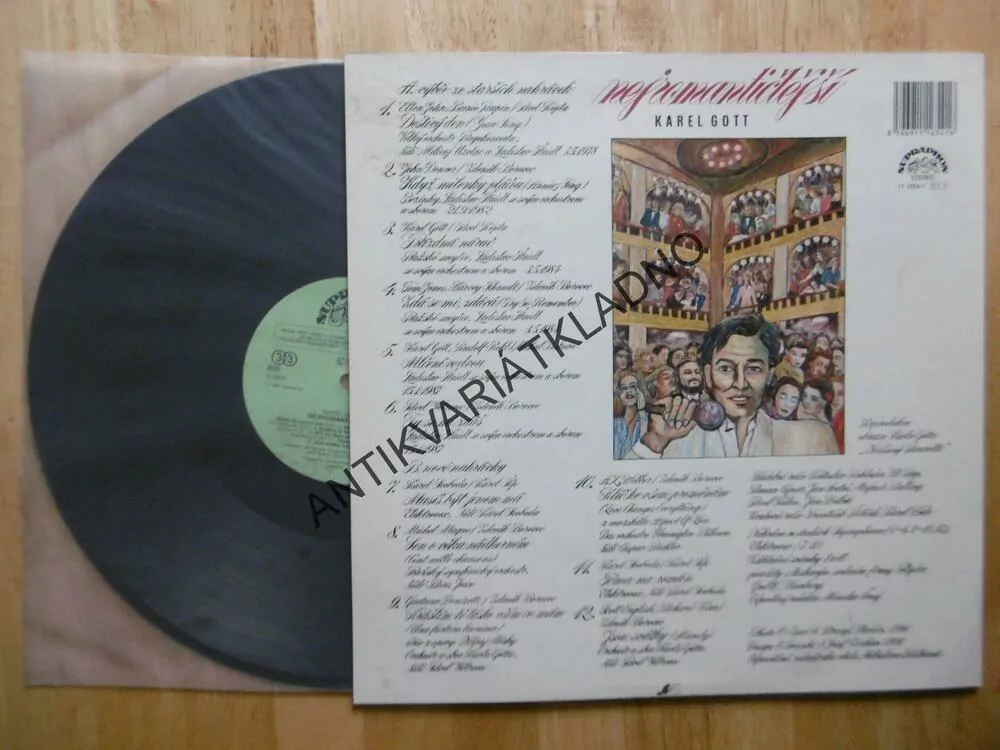 GRAMODESKA - KAREL GOTT, NEJROMANTIČTĚJŠÍ