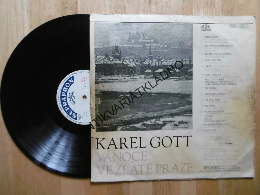 GRAMODESKA - VÁNOCE VE ZLATÉ PRAZE, KAREL GOTT