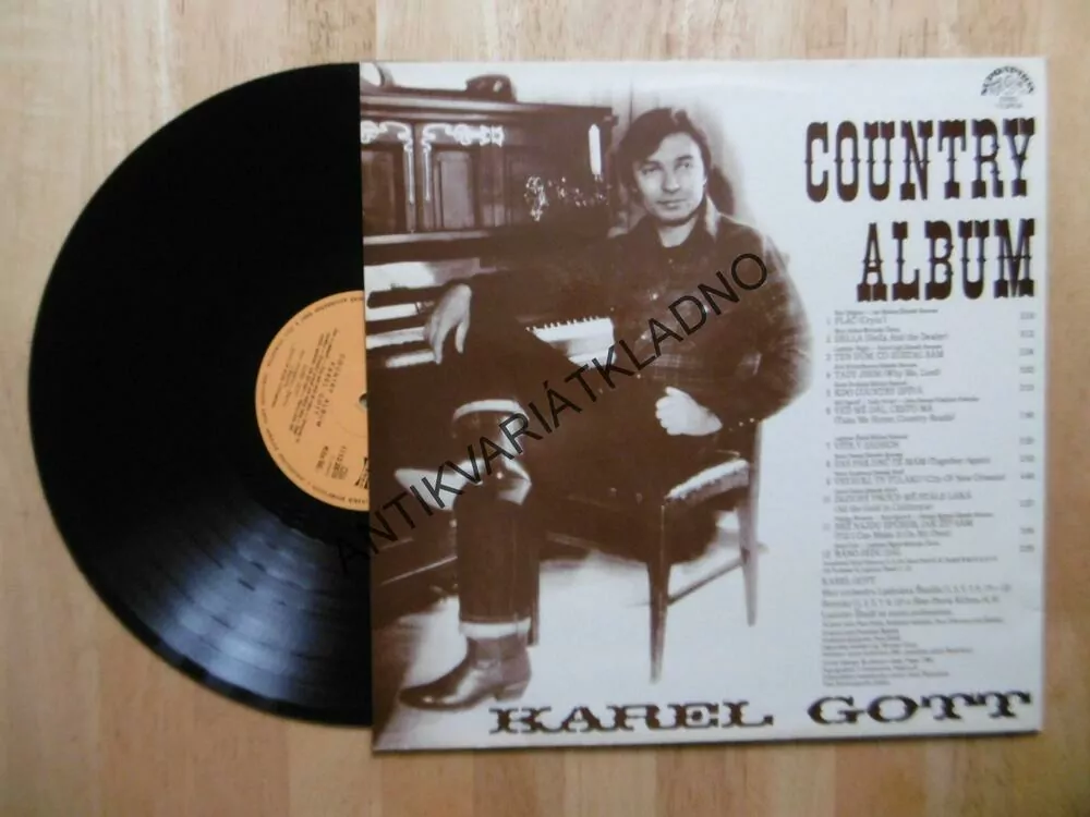 GRAMODESKA - KAREL GOTT, COUNTRY ALBUM