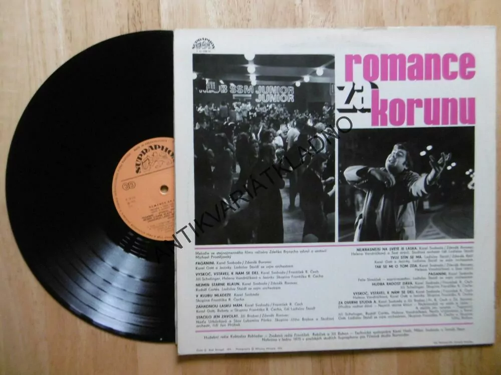 GRAMODESKA - KAREL GOTT, ROMANCE ZA KORUNU