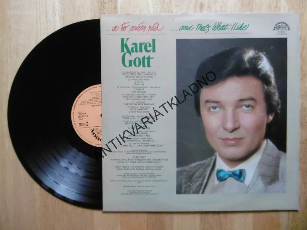 GRAMODESKA - KAREL GOTT, ...A TO MÁM RÁD