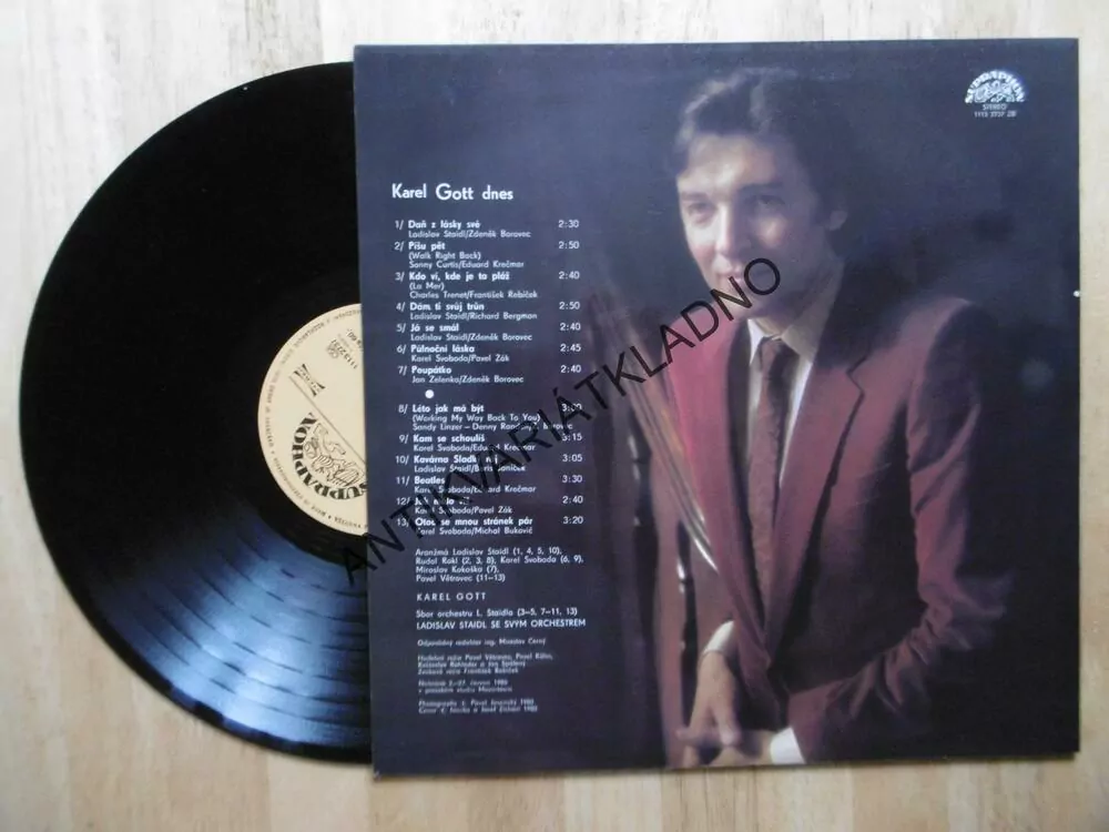 KAREL GOTT, DNES, LP