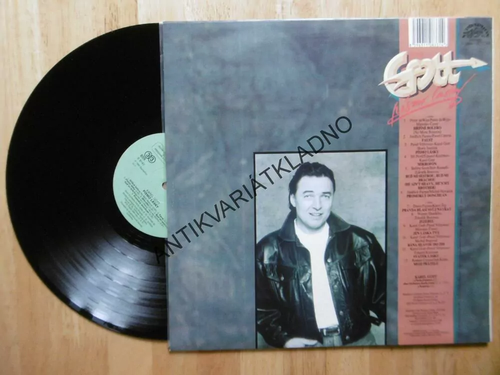 GRAMODESKA - KAREL GOTT, PÍSMO LÁSKY
