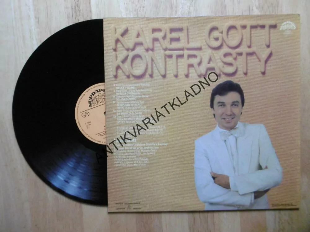 KAREL GOTT, KONTRASTY, LP GRAMODESKA