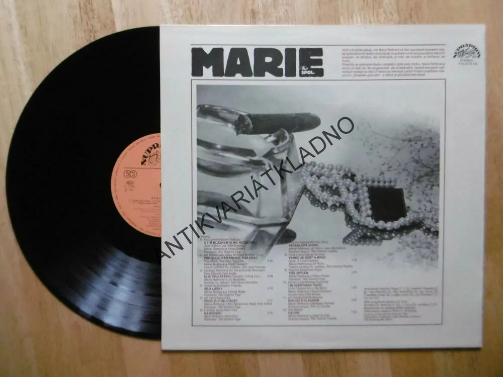 GRAMODESKA - MARIE A SPOL., KAREL GOTT, BOBEK, ROTTROVÁ AJ.