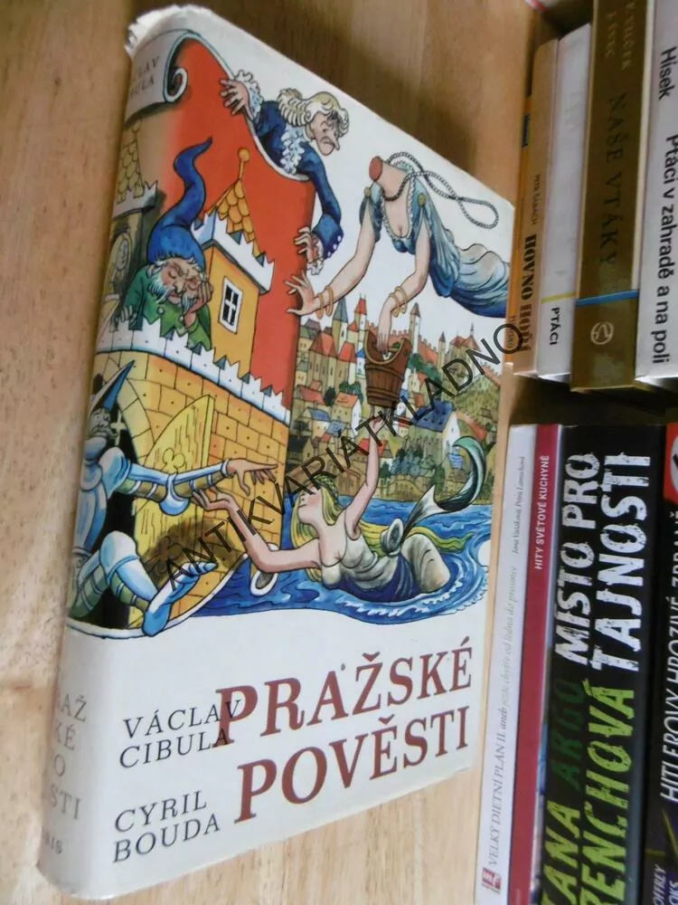 PRAŽSKÉ POVĚSTI, VÁCLAV CIBULA, CYRIL BOUDA, **an