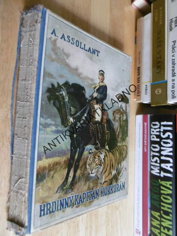 HRDINNÝ KAPITÁN KORKORÁN, A. ASSOLLANT, ZDENĚK BURIAN