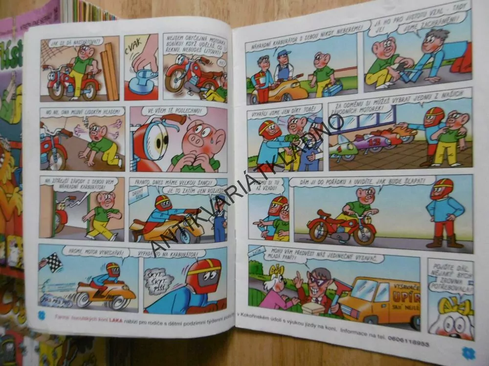 ČTYŘLÍSTEK 337 - ZAKLETÁ MOTORKA