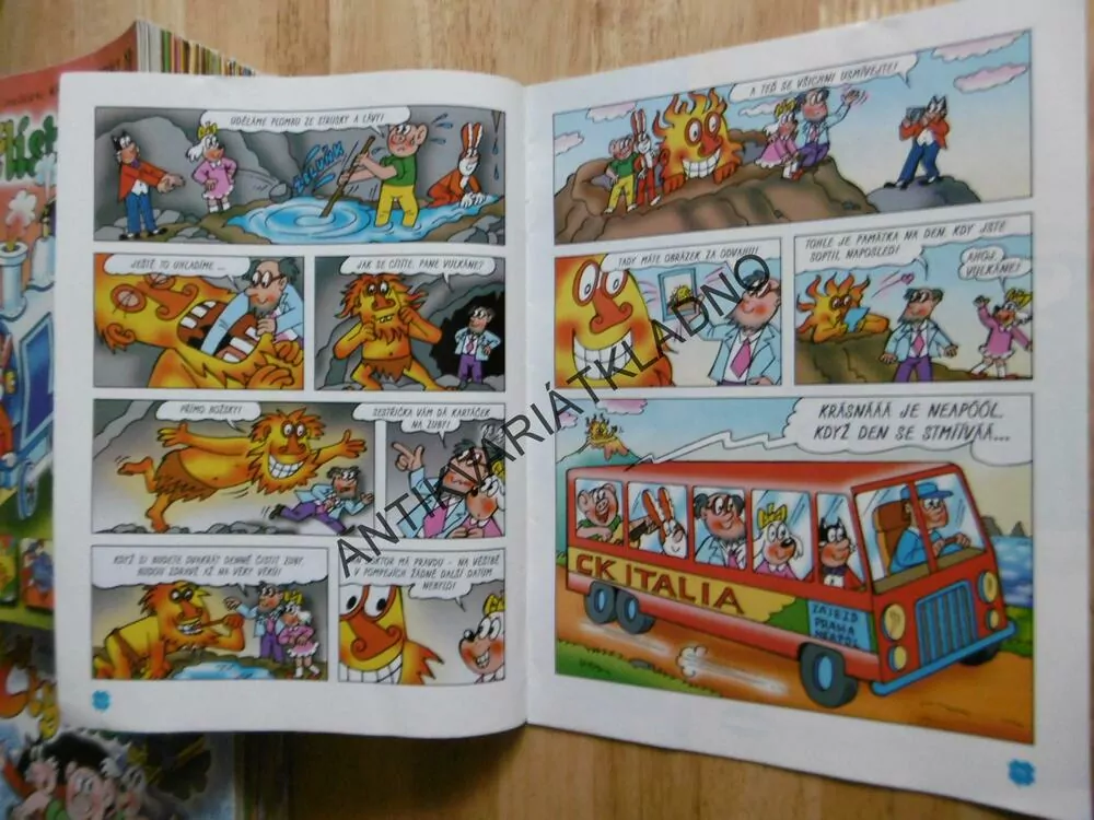 ČTYŘLÍSTEK 340 - PATÁLIE S VULKÁNEM