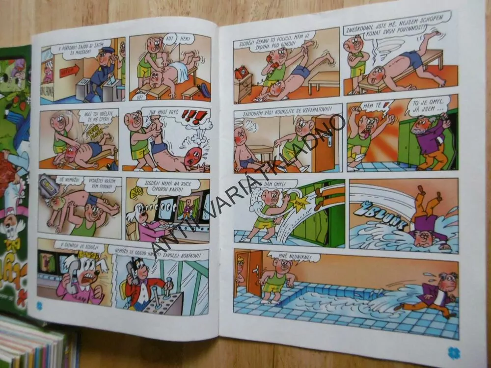 ČTYŘLÍSTEK 371 - NA KOUPALIŠTI