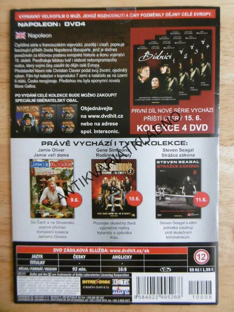 NAPOLEON 4., DVD FILM