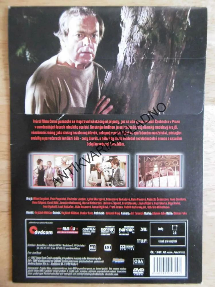 ČERNÁ PUNČOCHA, DVD FILM