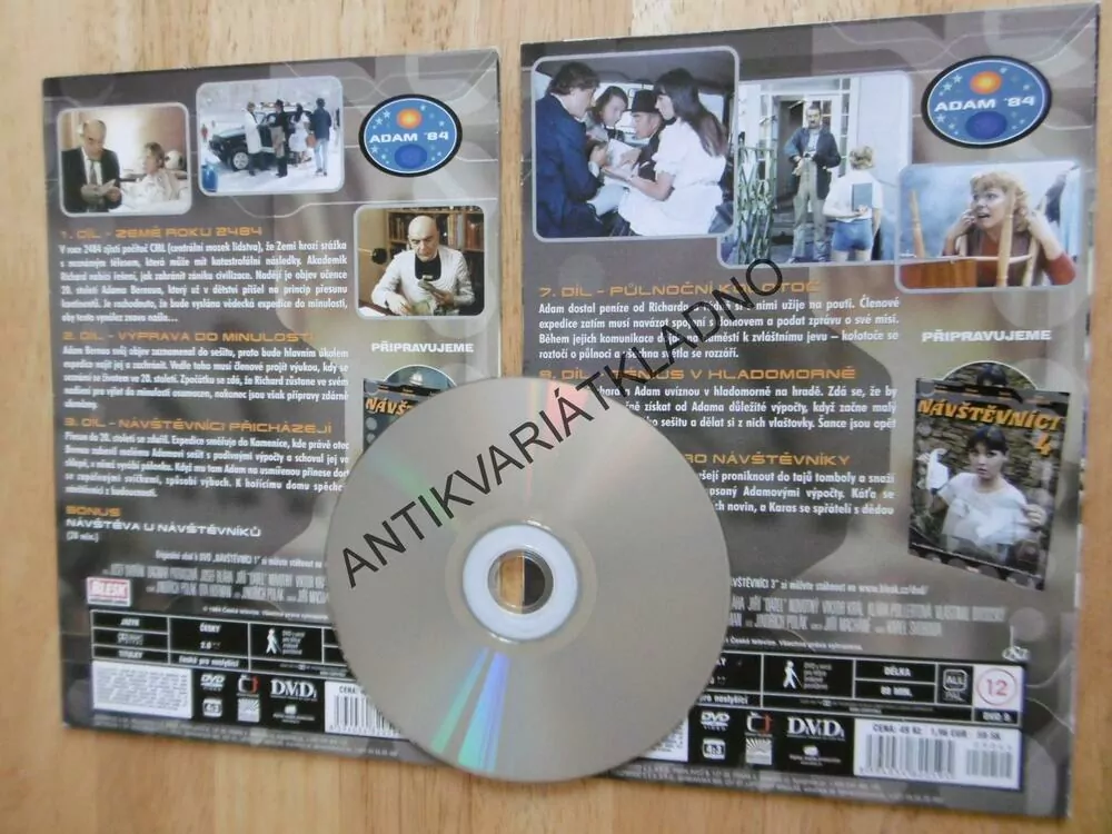 NÁVŠTĚVNÍCI 1., 3. , DVD FILM