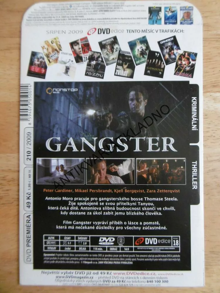 GANGSTER, DVD FILM 