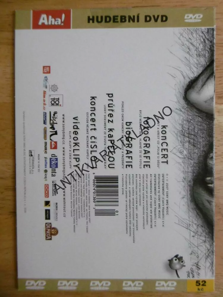 WOHNOUT, AHOJ DĚDO, DVD FILM 