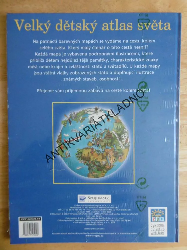 VELKÝ DĚTSKÝ ATLAS SVĚTA, SVOJTKA