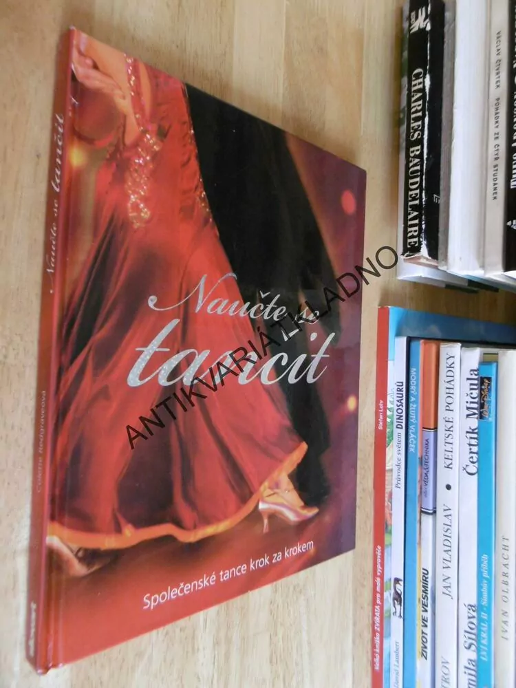 NAUČTE SE TANČIT, SPOLEČENSKÉ TANCE KROK ZA KROKEM, COLETTE REDGRAVEOVÁ, **an