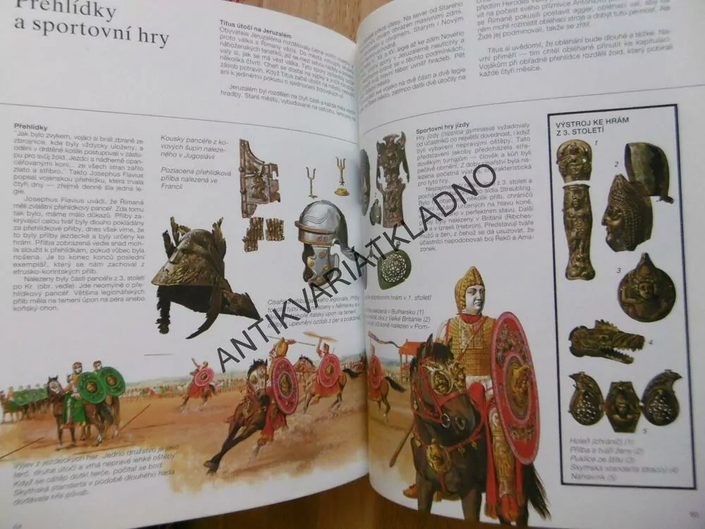 DĚJINY ŘÍMSKÉHO VOJSKA, JAK SE ŽILO V MINULOSTI, **an