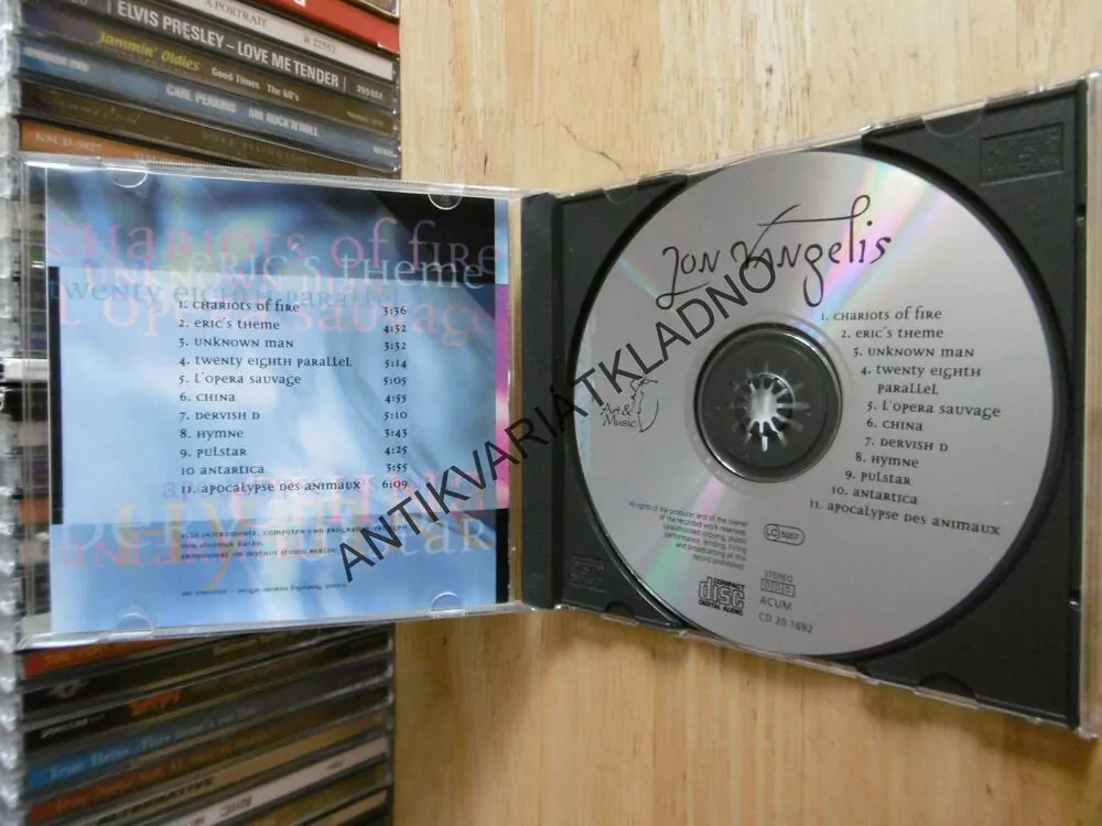 THE MUSIC OF JON VANGELIS, CD