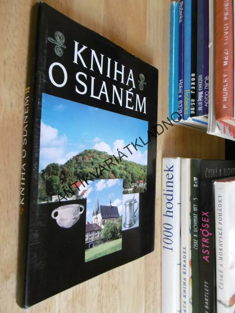 KNIHA O SLANÉM, SLANÝ, OKR. KLADNO, 1994, obal pěkný,**an