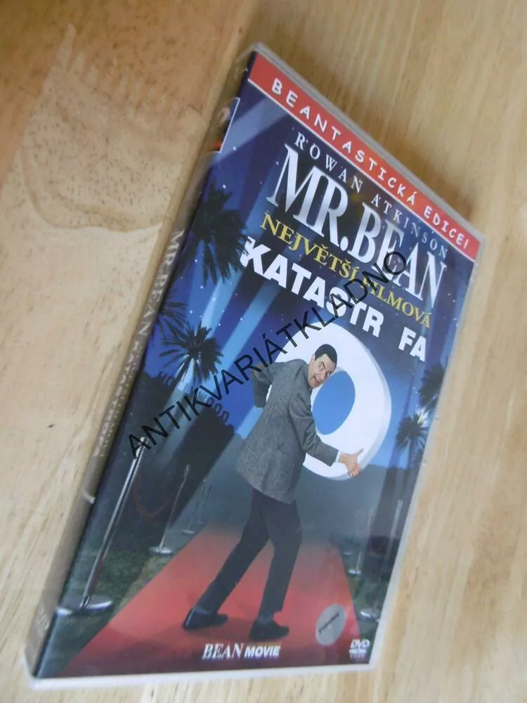 MR. BEAN, NEJVĚTŠÍ FILMOVÁ KATASTROFA, ROWAN ATKINSON, DVD FILM