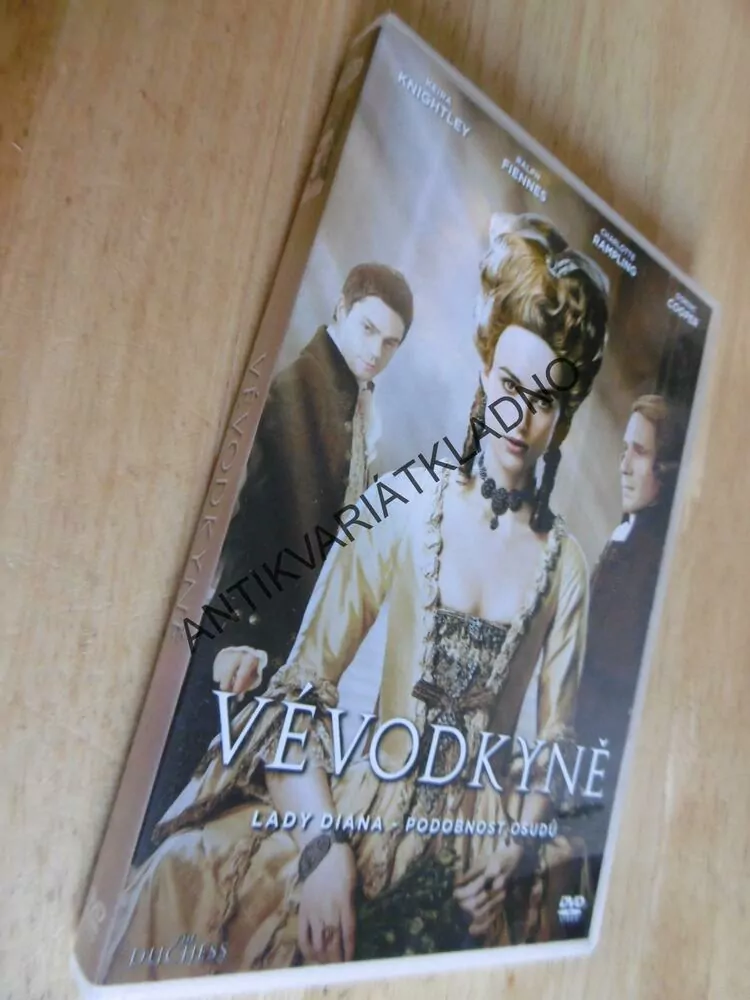 VÉVODKYNĚ, KEIRA KNIGHTLEY, COOPER, DVD FILM 