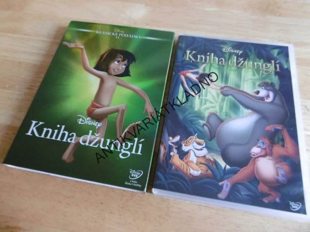 KNIHA DŽUNGLÍ, DVD FILM 