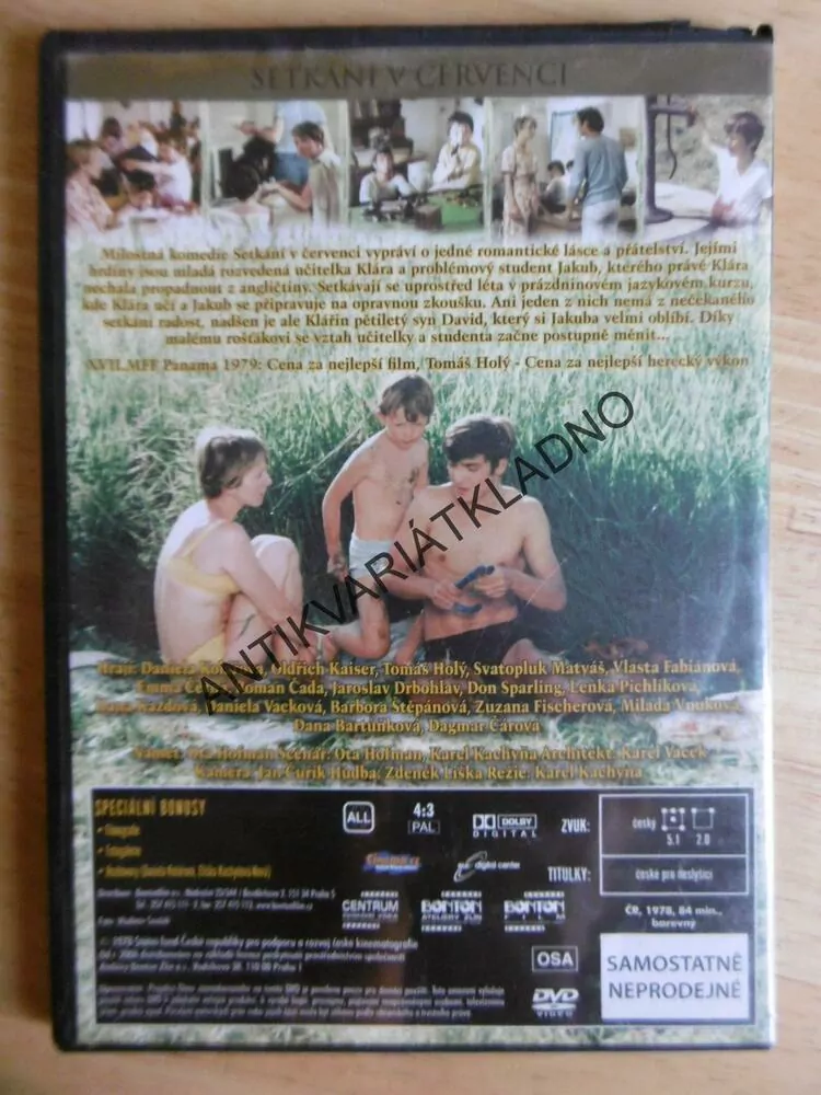 SETKÁNÍ V ČERVENCI, DVD FILM 