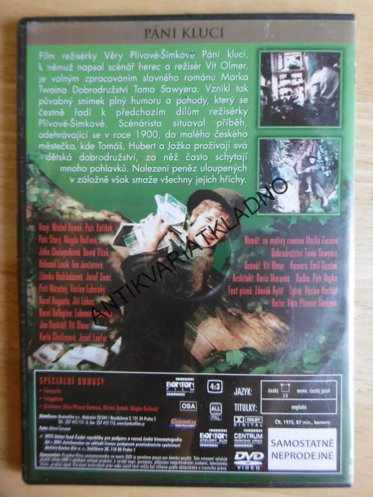 PÁNI KLUCI, DVD FILM