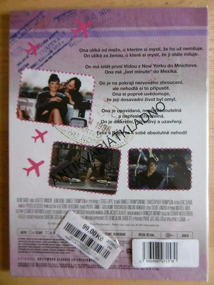 LÁSKA PO FRANCOUZSKU, JEAN RENO, DVD FILM