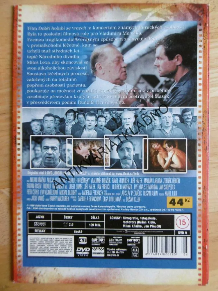 DOBŘÍ HOLUBI SE VRACEJÍ, DVD FILM 