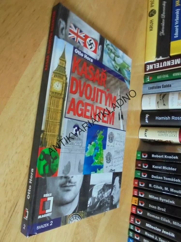 KASAŘ DVOJITÝM AGENTEM, OTTO HORA,MAGNET SV.2, **an