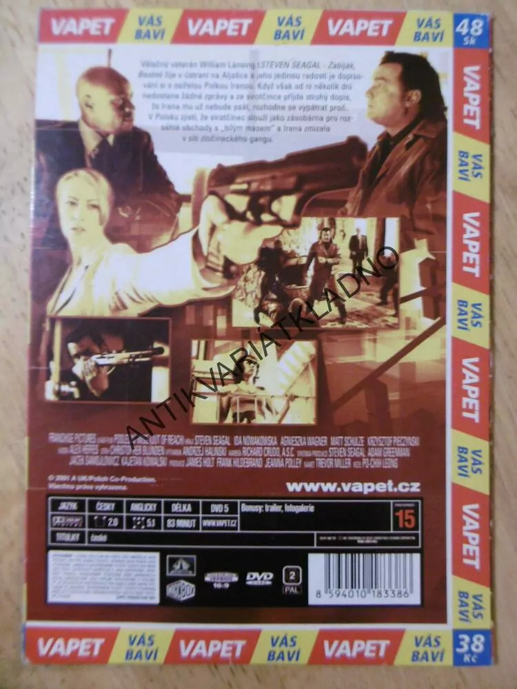 POSLEDNÍ MISE, DVD FILM 