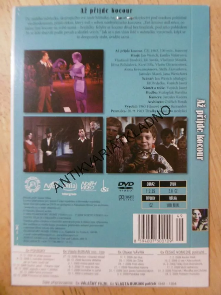 AŽ PŘIJDE KOCOUR, DVD FILM 