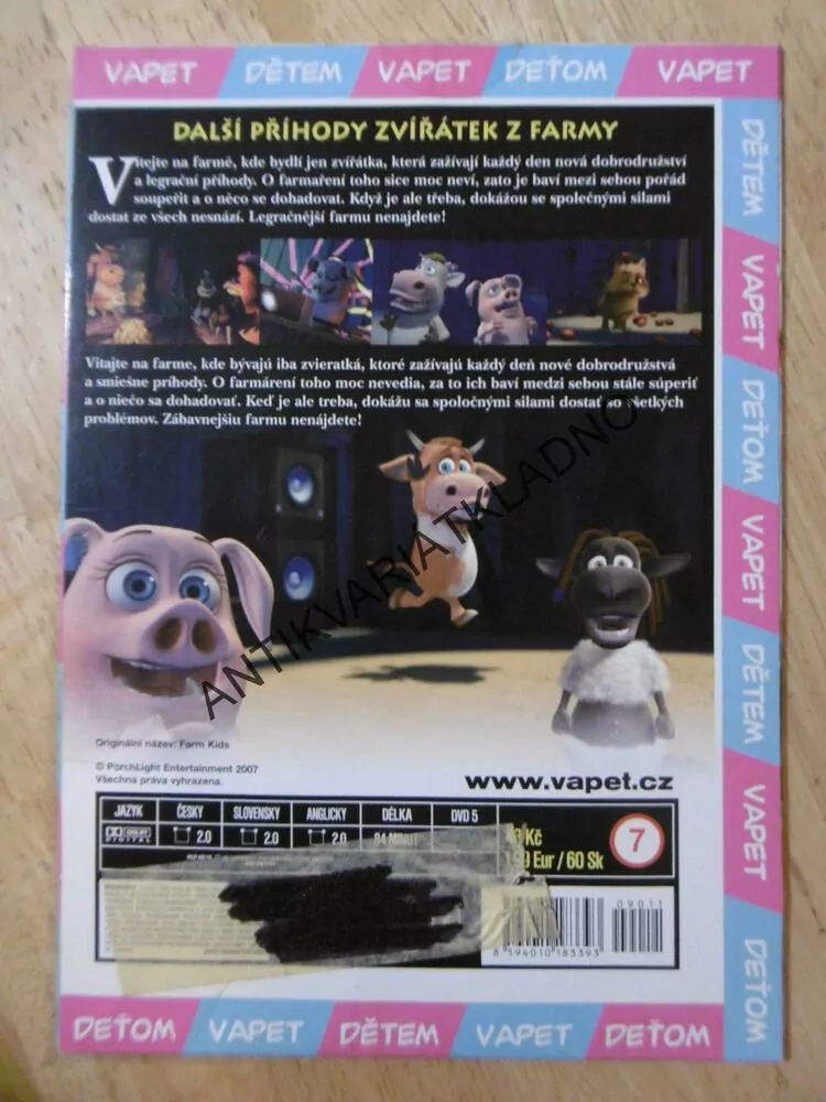 ZVÍŘÁTKA Z FARMY 4., DVD FILM